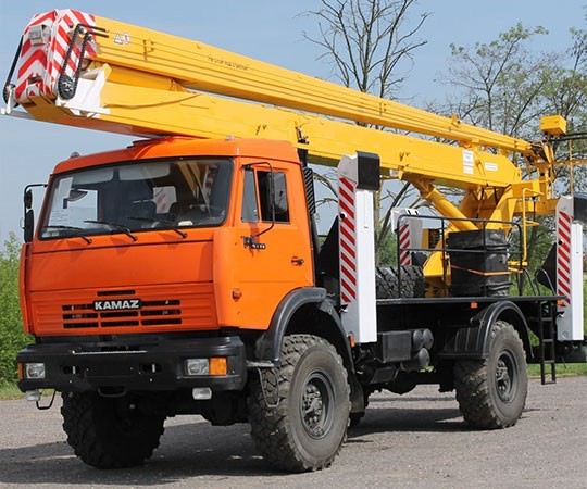 Аренда автовышки в Реутове и  Московской области